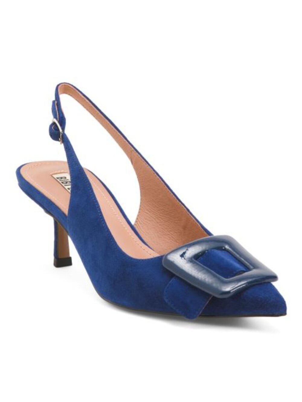 BIBI LOU Suede Slingback Heels
